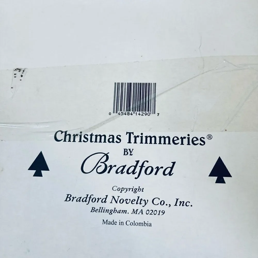 Vintage Christmas Trimmeries Holiday Ornaments